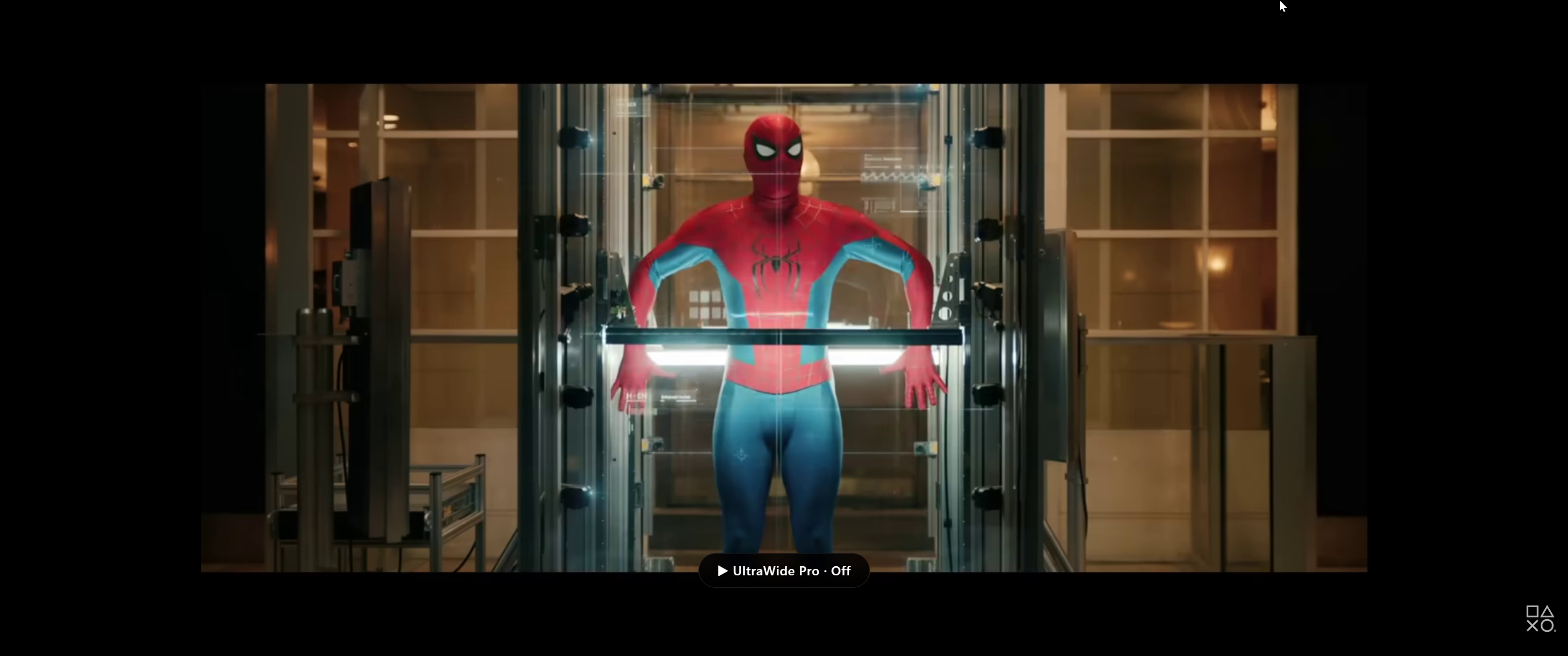 Off mode — original black bars